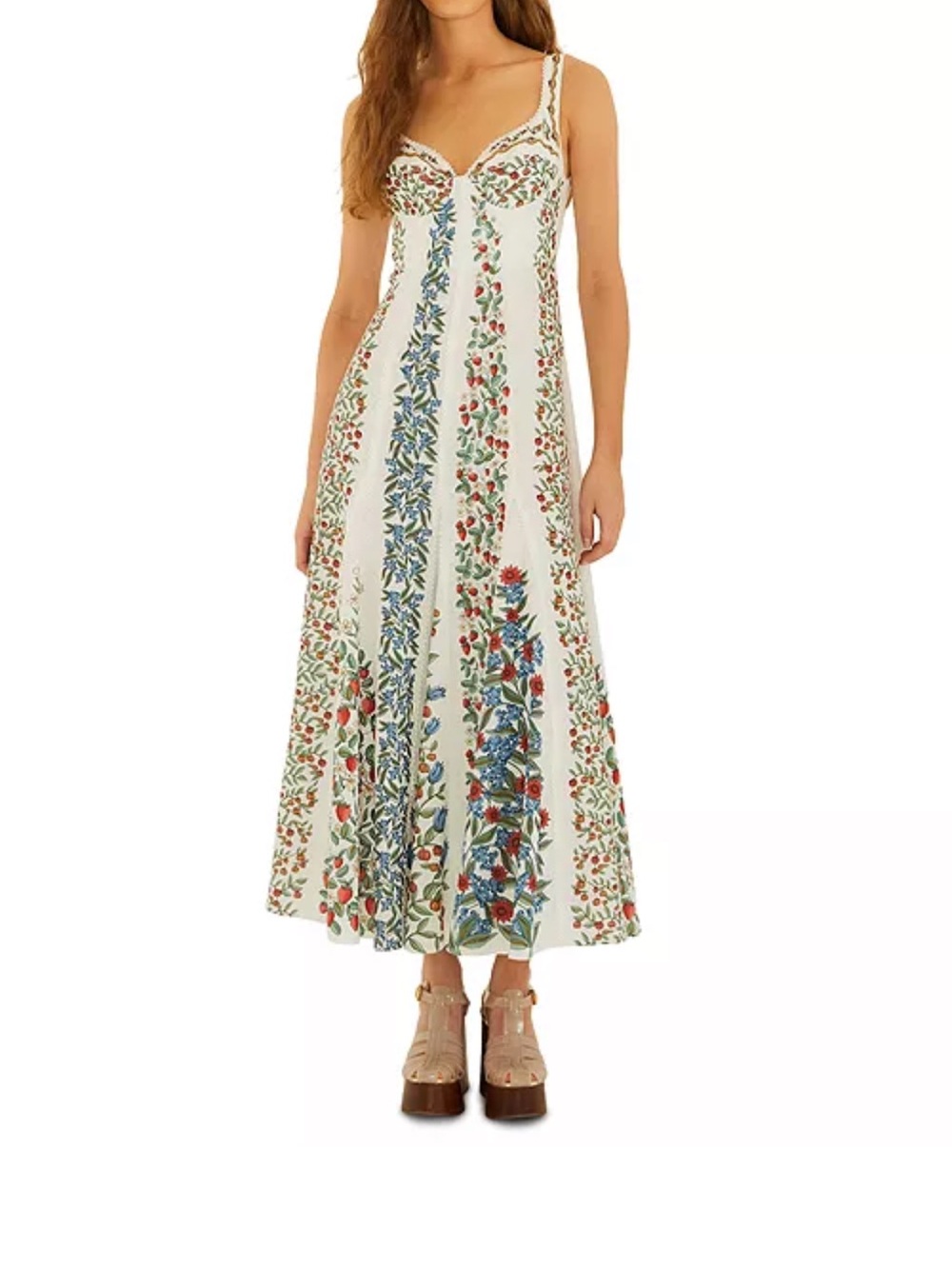 NWOT FARM Rio
Fruit Beauty Maxi Dress